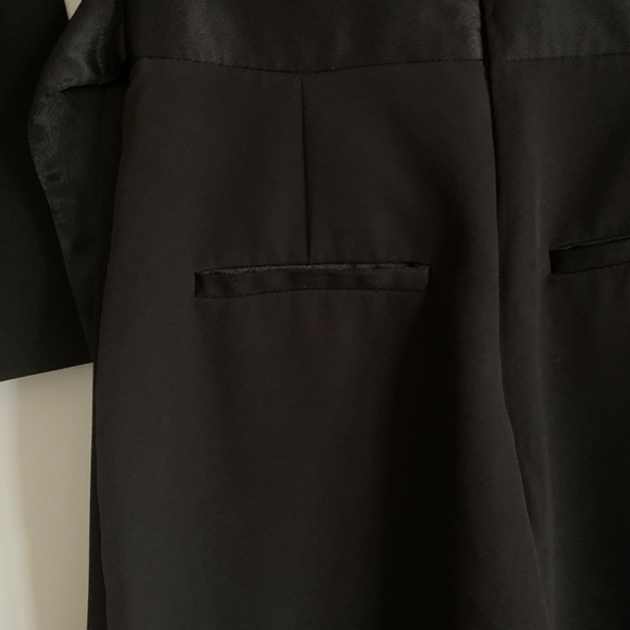 NWOT never worn ASOS Low Cut Tuxedo Style Jumpsuit, Size 2 - Picture 7 of 9